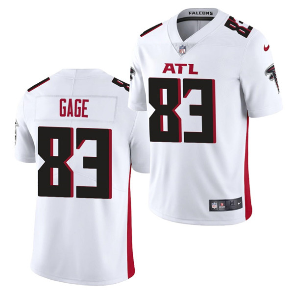 Men's Atlanta Falcons #83 Russell Gage New White Vapor Untouchable Limited Stitched NFL Jersey